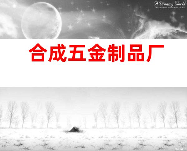 合成五金制品厂